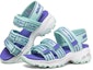 Lookbook (JR) Skechers D'Lites Sandal 'Hijau Pucuk Velcro' 664167L-MNT