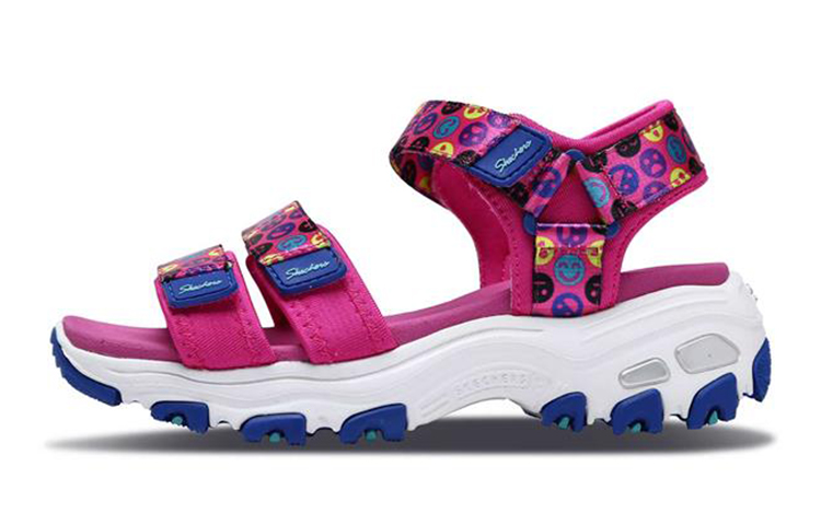 (Youth) Skechers D'Lites Sandal 'Pastel Pink' 664079L-PKMT