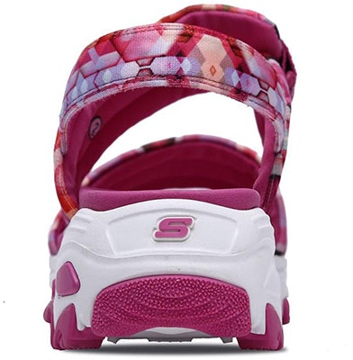 (Youth) Skechers D'Lites Sandal 'Peach Pink' 664076L-HPK Shop (Youth) Skechers D'Lites Sandal 'Peach Pink' 664076L-HPK