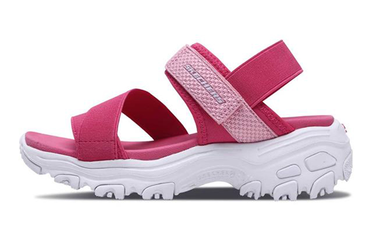 (Youth) Skechers D'Lites Sandal 'Peach Pink' 996335L-HPK