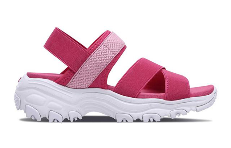 Order (Youth) Skechers D'Lites Sandal 'Peach Pink' 996335L-HPK