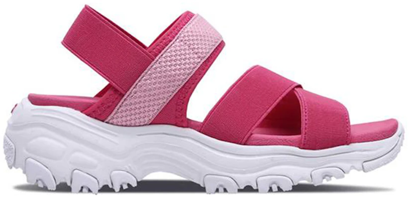 (Youth) Skechers D'Lites Sandal 'Peach Pink' 996335L-HPK Order (Youth) Skechers D'Lites Sandal 'Peach Pink' 996335L-HPK