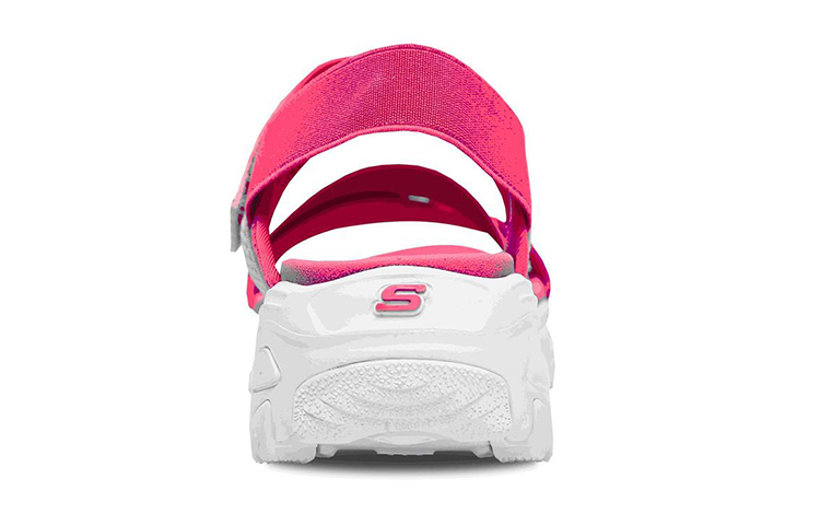 Shop (Youth) Skechers D'Lites Sandal 'Peach Pink' 996335L-HPK