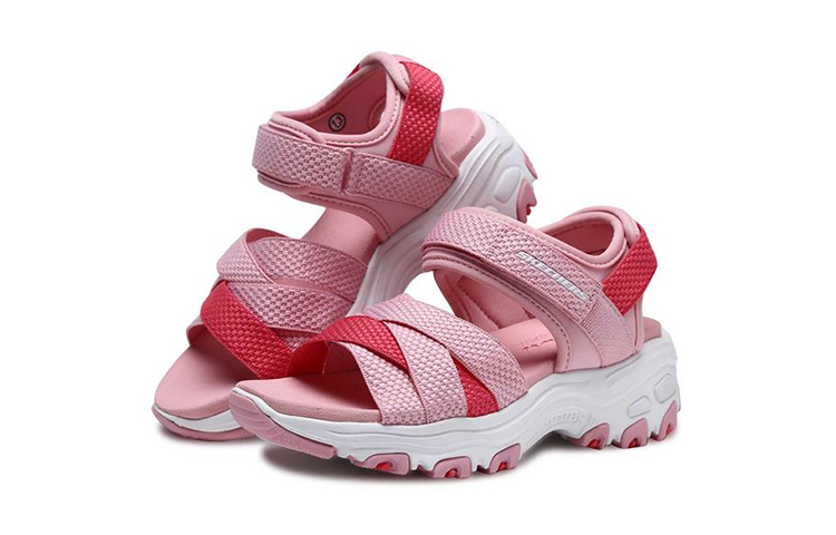 Lookbook (Youth) Skechers D'Lites Sandal 'Pink' 996337L-LPHP