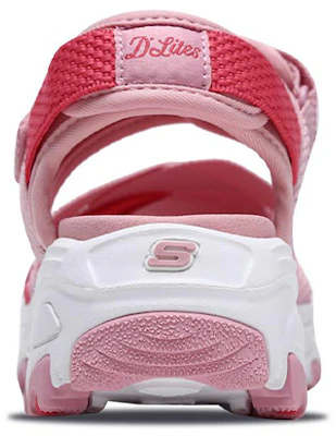 (Youth) Skechers D'Lites Sandal 'Pink' 996337L-LPHP Shop (Youth) Skechers D'Lites Sandal 'Pink' 996337L-LPHP