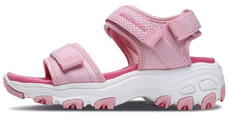 (Youth) Skechers D'Lites Sandal 'Pink Magic Tape' 996334L-PNK Buy (Youth) Skechers D'Lites Sandal 'Pink Magic Tape' 996334L-PNK