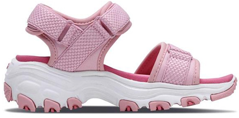 (Youth) Skechers D'Lites Sandal 'Pink Magic Tape' 996334L-PNK Order (Youth) Skechers D'Lites Sandal 'Pink Magic Tape' 996334L-PNK