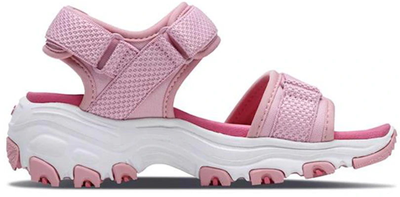 (Youth) Skechers D'Lites Sandal 'Pink Magic Tape' 996334L-PNK Order (Youth) Skechers D'Lites Sandal 'Pink Magic Tape' 996334L-PNK