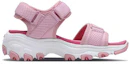 Order (Youth) Skechers D'Lites Sandal 'Pink Magic Tape' 996334L-PNK