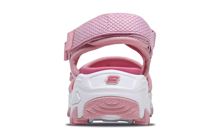 Shop (Youth) Skechers D'Lites Sandal 'Pink Magic Tape' 996334L-PNK