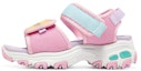 Buy (JR) Skechers D'Lites Sandal 'Pink Multicolor' - Sandal Wanita Warna Pink Berbilang Warna 303101L-PKMT