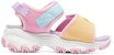 (JR) Skechers D'Lites Sandal 'Pink Multicolor' - Sandal Wanita Warna Pink Berbilang Warna 303101L-PKMT