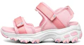 Buy (Youth) Skechers D'Lites Sandal 'Pink White' 664171L-PCH