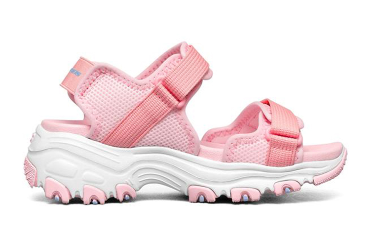 Order (Youth) Skechers D'Lites Sandal 'Pink White' 664171L-PCH