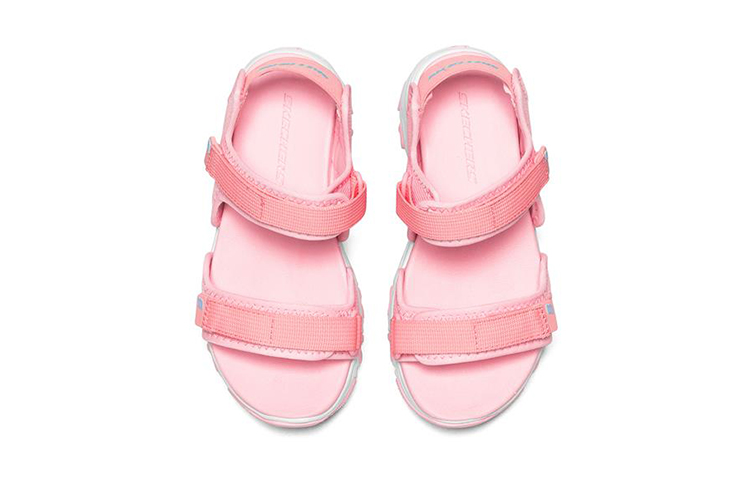 Shop (Youth) Skechers D'Lites Sandal 'Pink White' 664171L-PCH