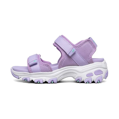 (Youth) Skechers D'Lites Sandal 'Purple'