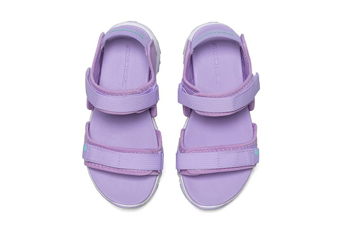 Shop (Youth) Skechers D'Lites Sandal 'Purple' 664171L-LAV