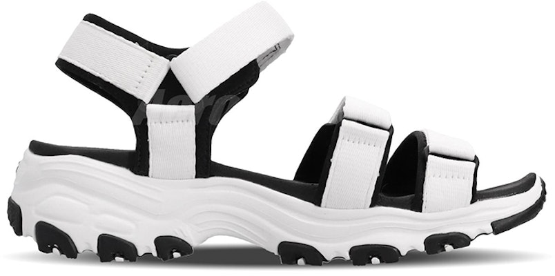Skechers斯凯奇 D‘Lites 復古熊貓涼鞋 女款 黑白 Order Skechers斯凯奇 D‘Lites 復古熊貓涼鞋 女款 黑白
