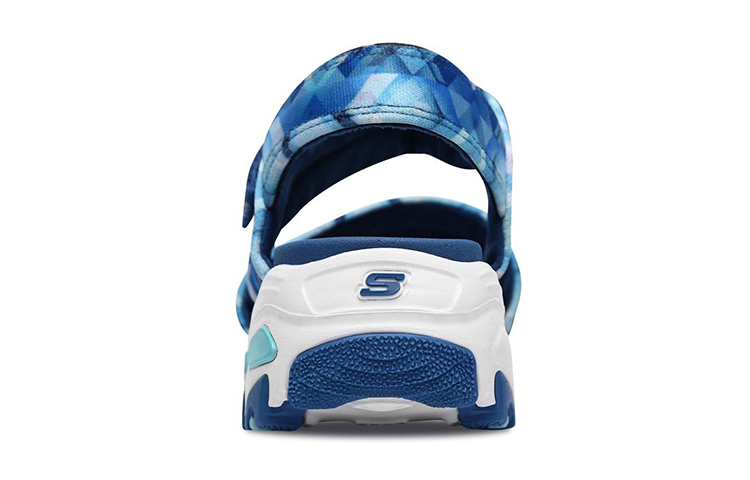 Shop (Youth) Skechers D'Lites Sandals 'Blue White' 664076L-BLMT