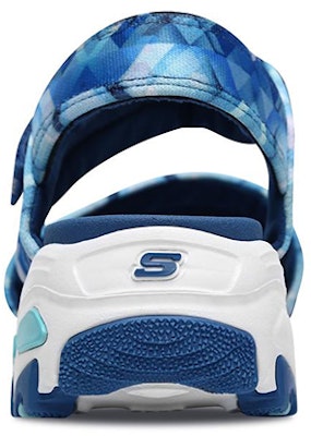 (Youth) Skechers D'Lites Sandals 'Blue White' 664076L-BLMT Shop (Youth) Skechers D'Lites Sandals 'Blue White' 664076L-BLMT