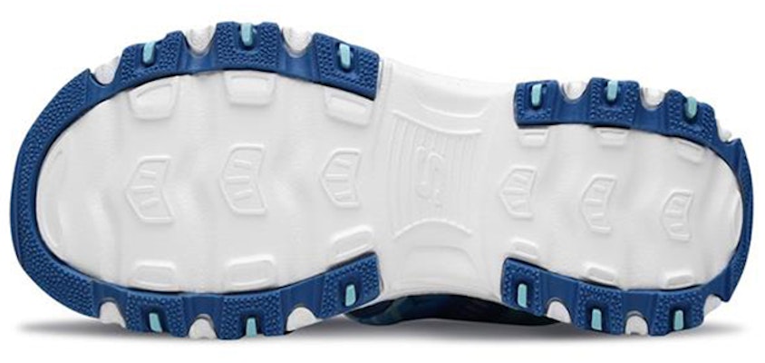 (Youth) Skechers D'Lites Sandals 'Blue White' 664076L-BLMT Purchase (Youth) Skechers D'Lites Sandals 'Blue White' 664076L-BLMT