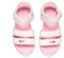 Shop (Youth) Skechers D'lites Sandals 'White Pink' 664134L-WHT