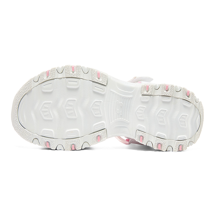 Purchase (Youth) Skechers D'lites Sandals 'White Pink' 664134L-WHT