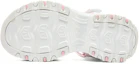 Purchase (Youth) Skechers D'lites Sandals 'White Pink' 664134L-WHT