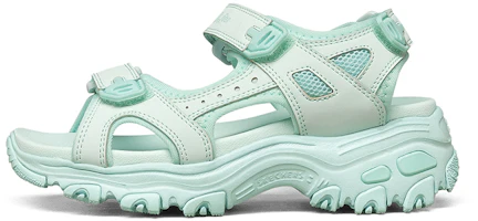 (Youth) Skechers D'lites Sandals Mint 664133L-MNT (Youth) Skechers D'lites Sandals Mint 664133L-MNT