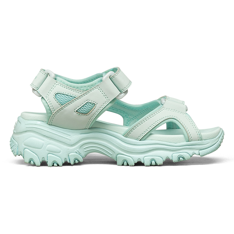 Order (Youth) Skechers D'lites Sandals Mint 664133L-MNT