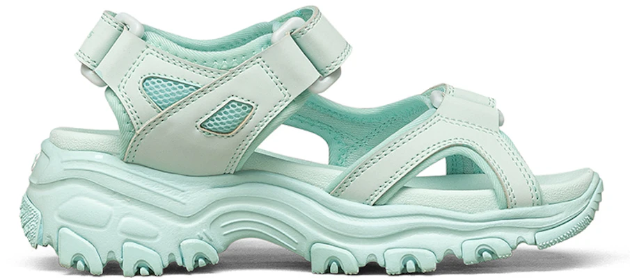 (Youth) Skechers D'lites Sandals Mint 664133L-MNT Order (Youth) Skechers D'lites Sandals Mint 664133L-MNT