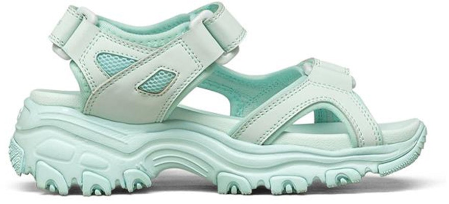 (Youth) Skechers D'lites Sandals Mint 664133L-MNT Order (Youth) Skechers D'lites Sandals Mint 664133L-MNT