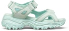 Order (Youth) Skechers D'lites Sandals Mint 664133L-MNT