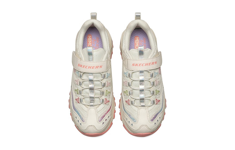 (Youth) Skechers D'lites Shoes 'Beige Multi' 圖 3