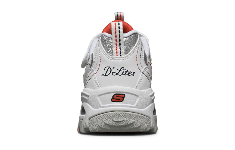 (Youth) Skechers D'lites Shoes 'White Grey' 圖 4