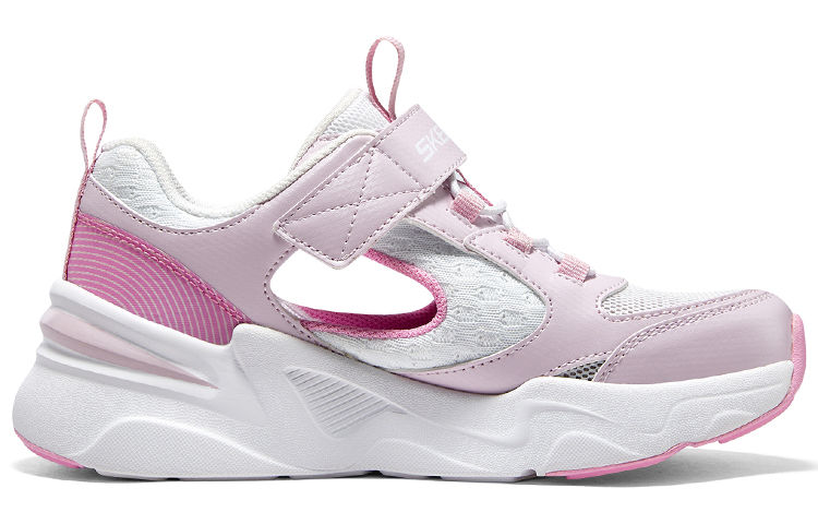 Order (JR) Skechers D'lites Sneakers 'Pink White' – Kasut Skechers D'lites 'Merah Jambu Putih' 319025L-PKW