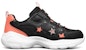 (Youth) Skechers D'Lites Ultra 996348L-BKOR