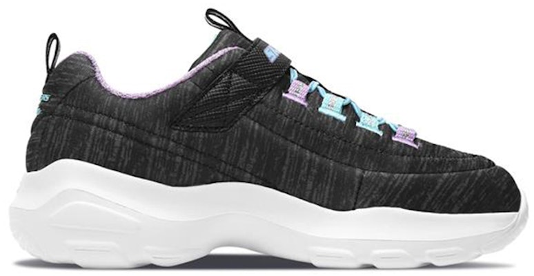 大童 Skechers D'lites Ultra 休閒運動鞋 黑彩色 Order 大童 Skechers D'lites Ultra 休閒運動鞋 黑彩色