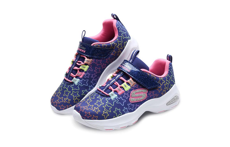 Lookbook (JR) スケッチャーズ D'Lites Ultra 青マルチ (Sukecchaazu D'Lites Ultra Ao Maruchi) 80666L-BLMT