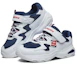 Lookbook (JR) Skechers D'Lites 超轻蓝白色运动鞋 660043L-WNVR