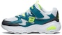 (JR) Skechers D'Lites Ultra 'Hijau Kuning' 660043L-GRYL
