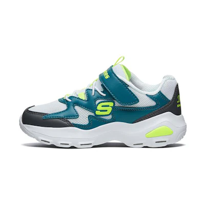 (Youth) Skechers D'Lites Ultra 'Green Yellow'