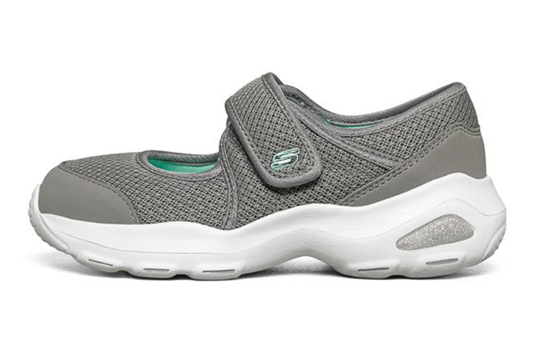 (Youth) Skechers D'Lites Ultra 'Grey Mary Jane' 80664L-GRY