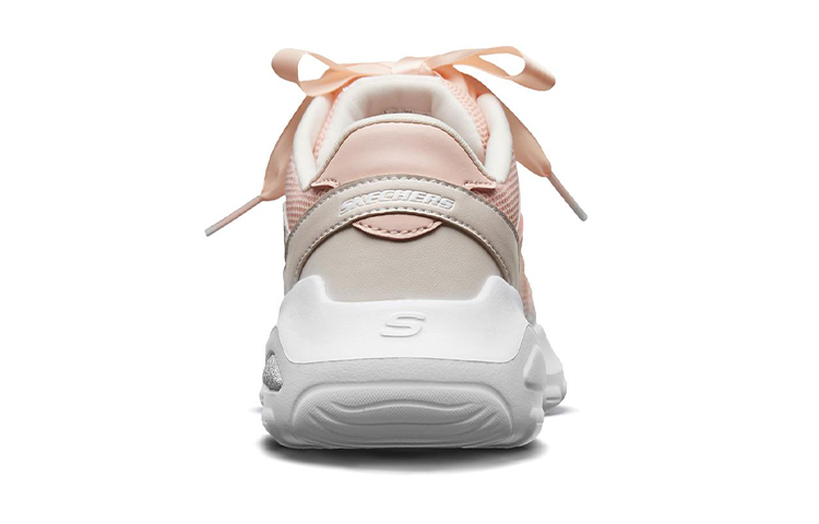 Shop 大童 Skechers D'lite Ultra 低筒老爹鞋 淺粉色