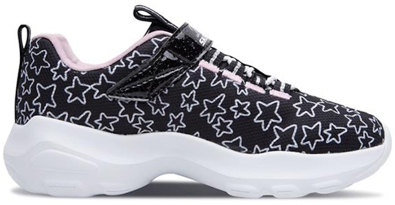 (Youth) Skechers D'Lites Ultra 'Pink Black' 80666L-BKLP Order (Youth) Skechers D'Lites Ultra 'Pink Black' 80666L-BKLP