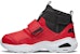 (JR) Skechers D'Lites Ultra 'Merah Hitam Fleece' 660050L-BKRD