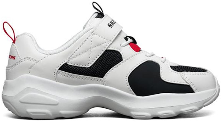 (Youth) Skechers D'Lites Ultra 'White Blue Red' 660061L-WBRD Order (Youth) Skechers D'Lites Ultra 'White Blue Red' 660061L-WBRD