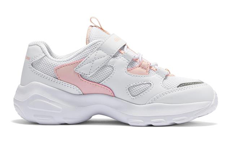 Order (JR) Skechers D'Lites Ultra 'Putih Merah Jambu' 664144L-WPK