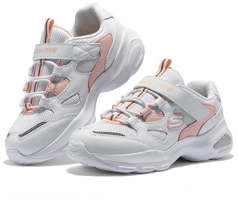 (JR) Skechers D'Lites Ultra 'Putih Merah Jambu' 664144L-WPK Lookbook (JR) Skechers D'Lites Ultra 'Putih Merah Jambu' 664144L-WPK