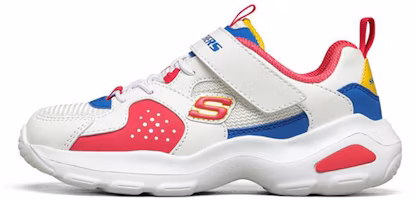 (Youth) Skechers D'Lites Ultra 'White Pink Blue' 664162L-WPKB (Youth) Skechers D'Lites Ultra 'White Pink Blue' 664162L-WPKB
